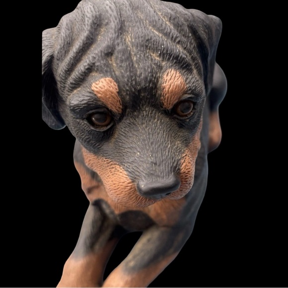Vintage Rottweiler Dog Statue - Picture 3 of 4